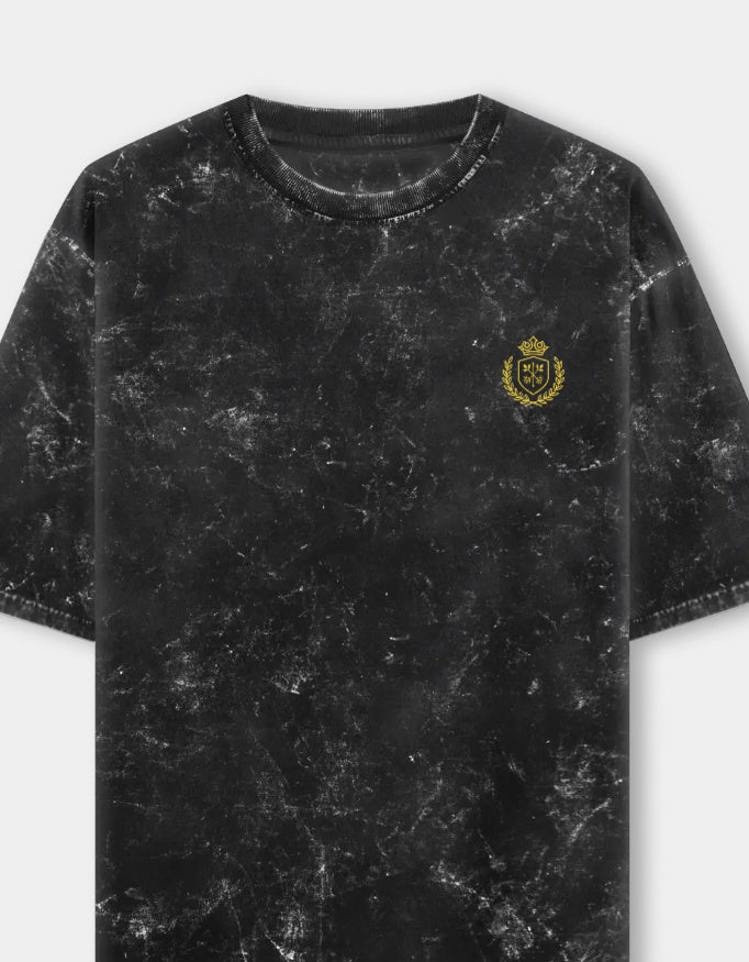 Wolcrest Oversized Acid Washed Tee | Unisex