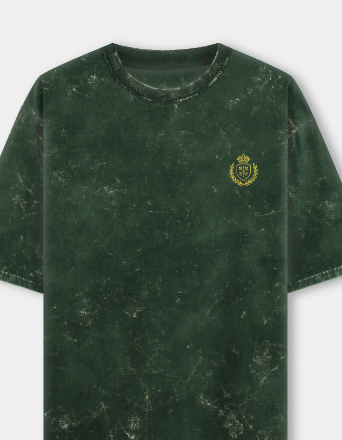 Wolcrest Oversized Acid Washed Tee | Unisex
