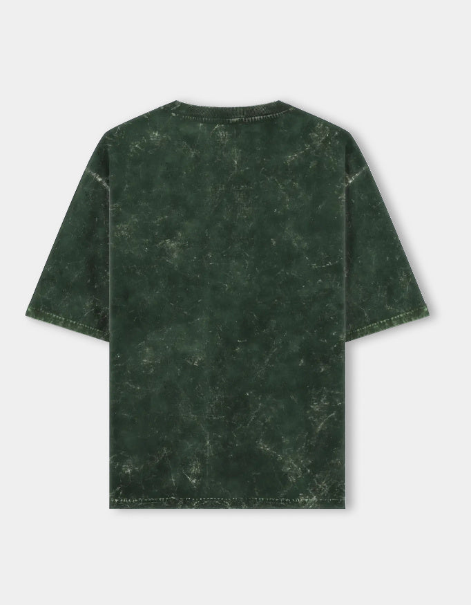 Wolcrest Oversized Acid Washed Tee | Unisex