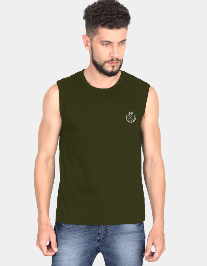 Clyne Tee — CozyVora | Men's Sleeveless T-shirt | Dark Edition