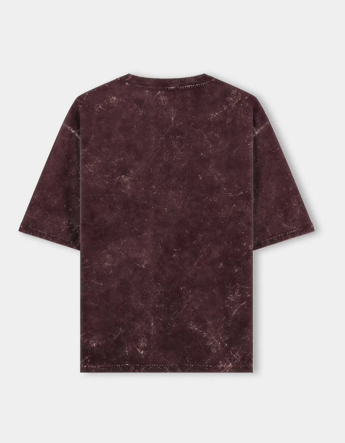 Wolcrest Oversized Acid Washed Tee | Unisex