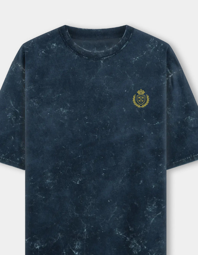 Wolcrest Oversized Acid Washed Tee | Unisex