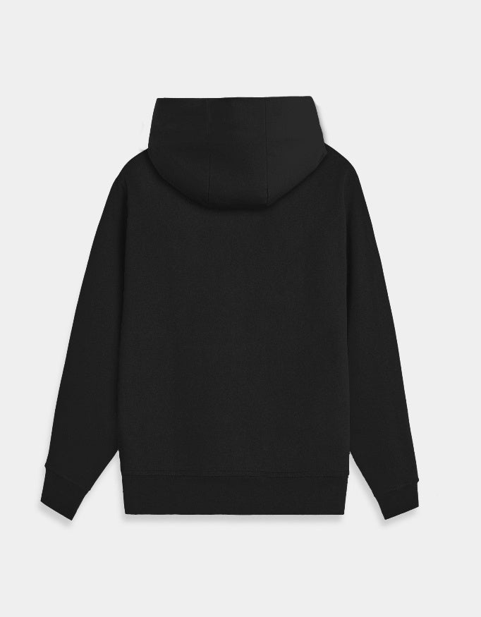 (Black hoodie on a light gray background)
Obsidian Zip Hoodie – Heavyweight 400 GSM Fleece – Unisex Minimalist Layer – Full Zip – CozyVora