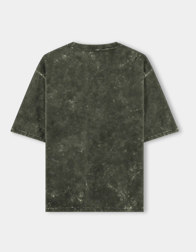 Wolcrest Oversized Acid Washed Tee | Unisex