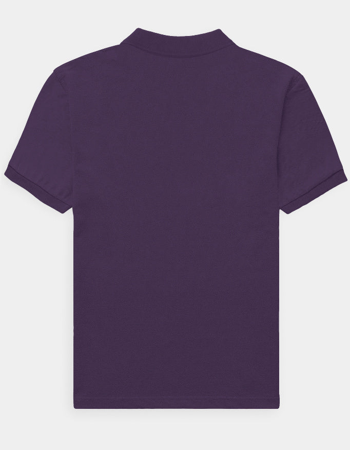 Purple polo shirt on a white background
Purple Ravlen Polo