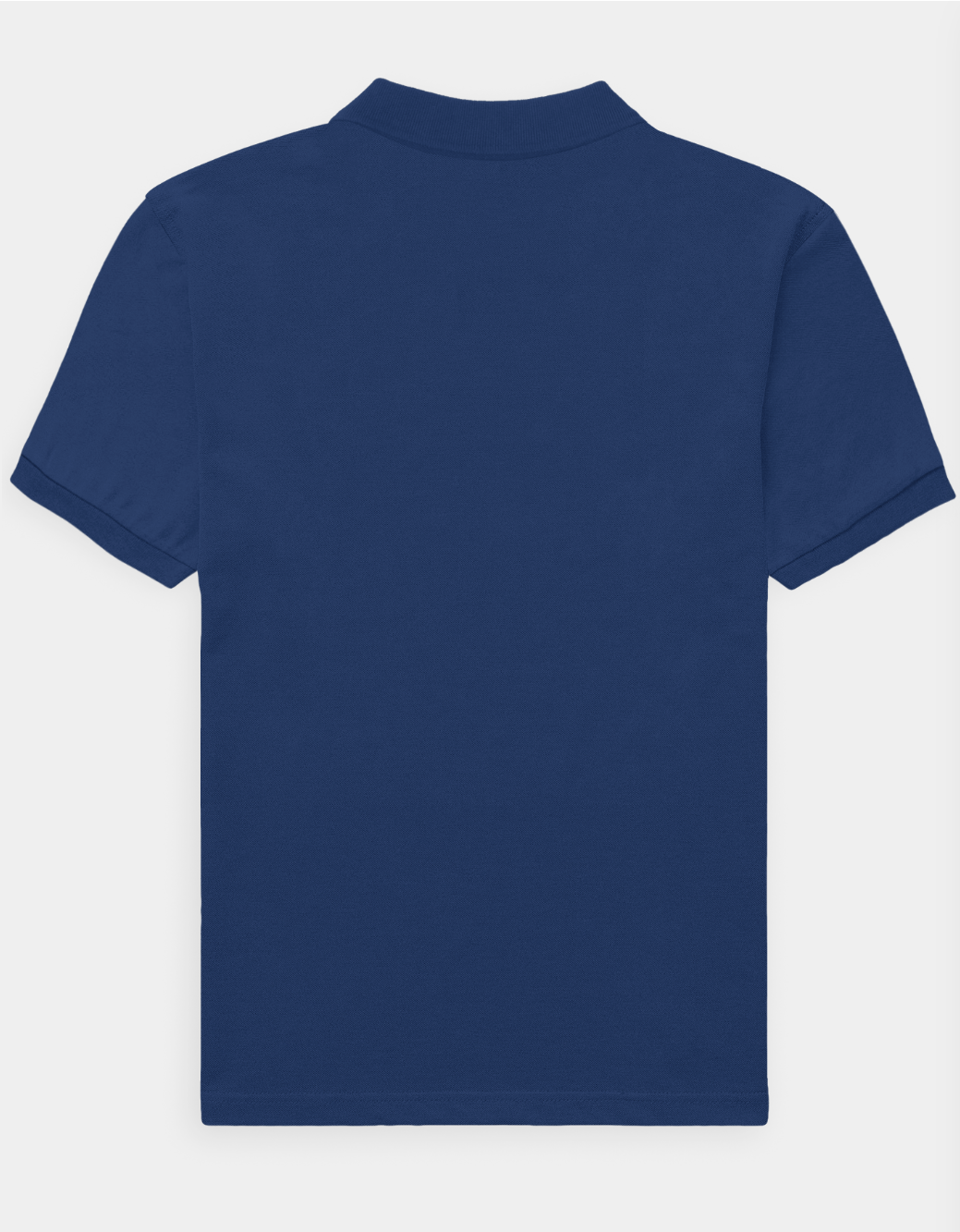 Navy blue polo shirt on a white background
Ravlen Polo