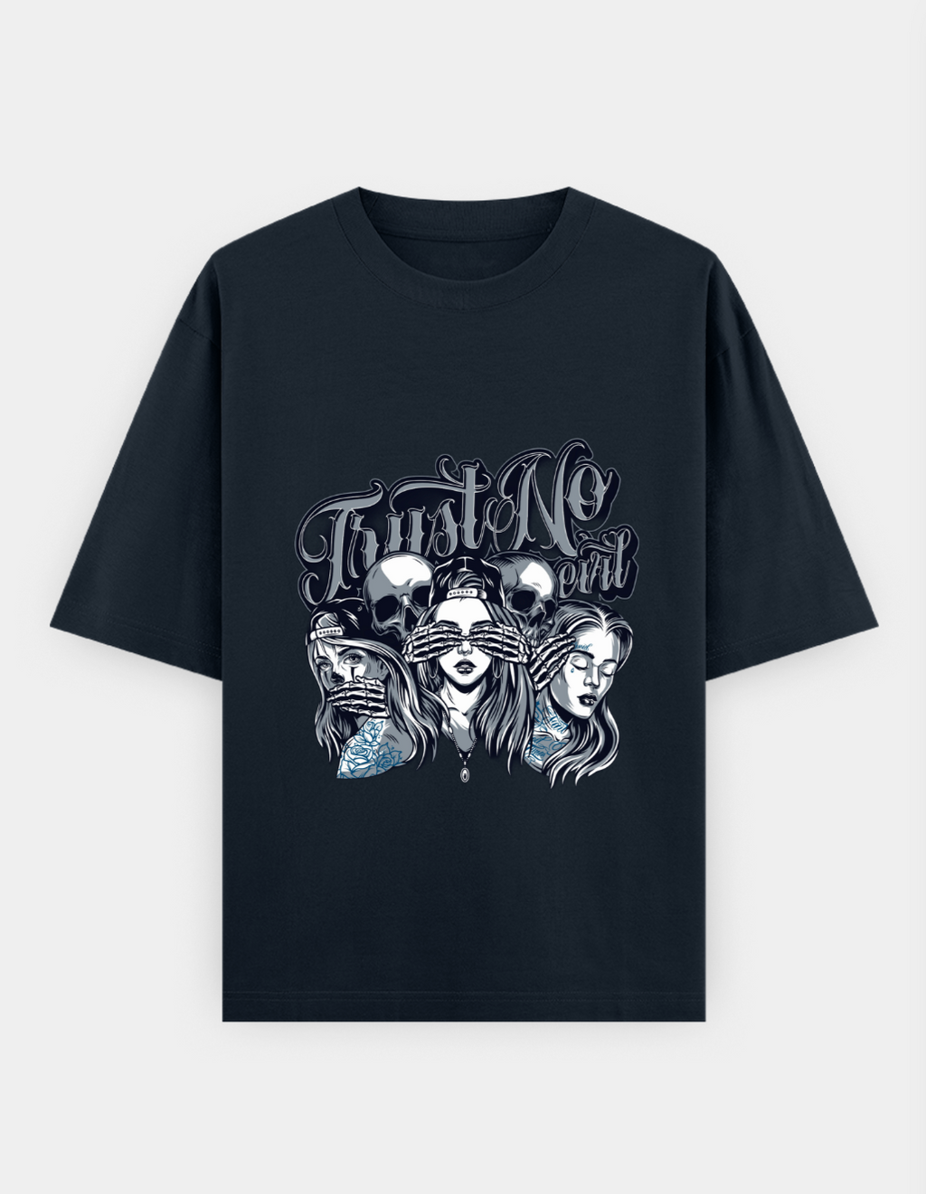 Trust No Evil — Oversized T-Shirt | Femme Edition