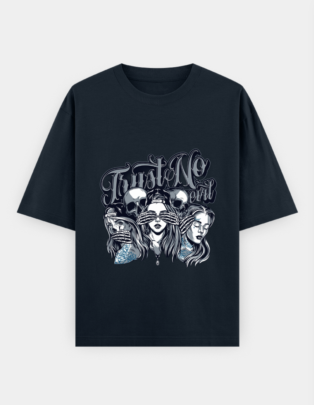 Trust No Evil — Oversized T-Shirt | Femme Edition