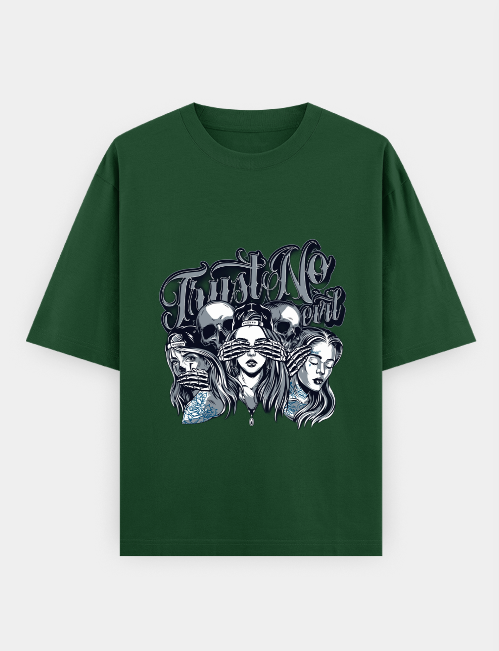 Trust No Evil — Oversized T-Shirt | Femme Edition - CozyVora™