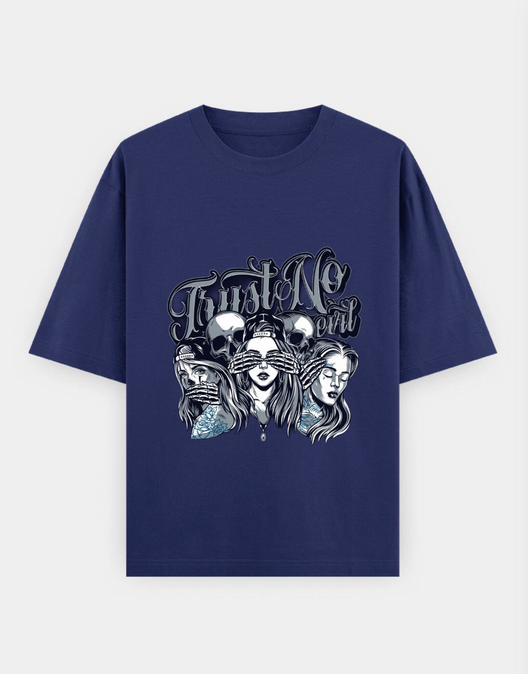 Trust No Evil — Oversized T-Shirt | Femme Edition