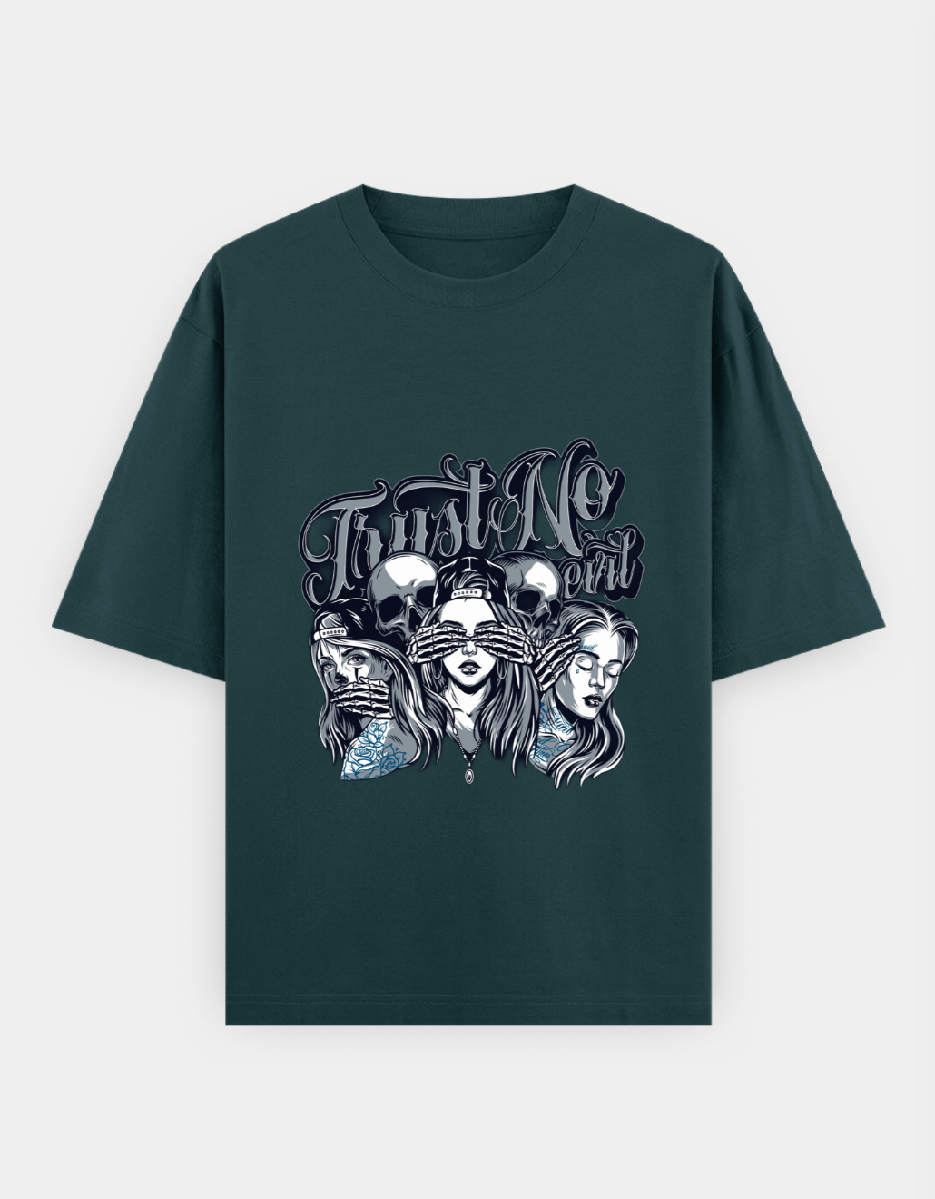 Trust No Evil — Oversized T-Shirt | Femme Edition