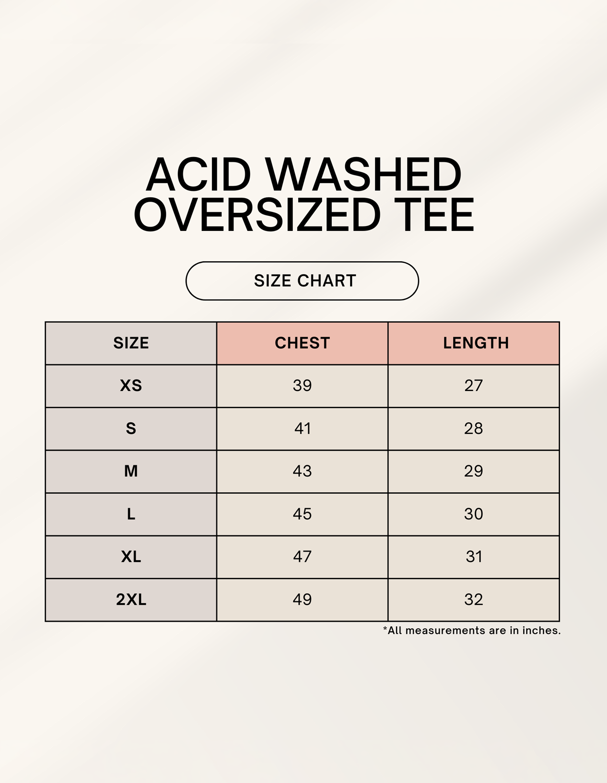 Wolcrest Oversized Acid Washed Tee | Unisex