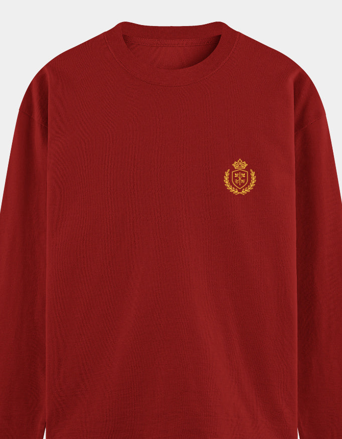The Crest Full Sleeve T-Shirt — CozyVora