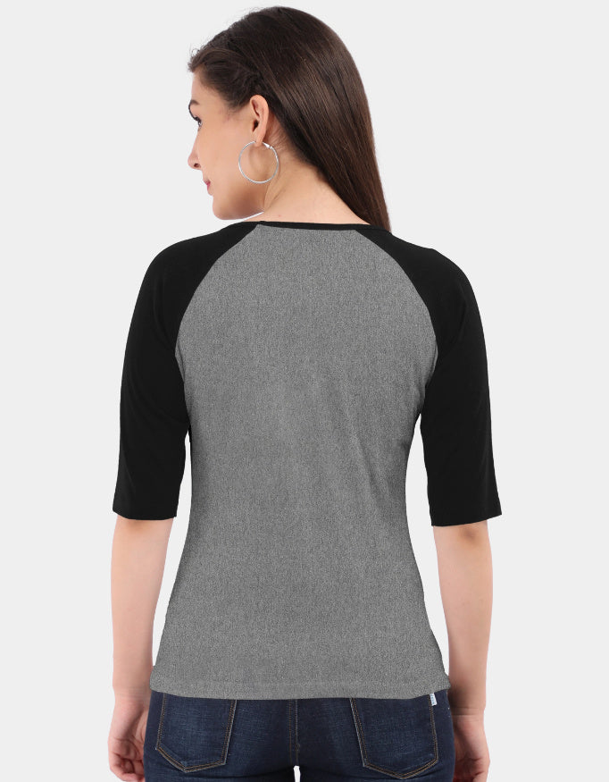 The Axis Tee – ¾ Sleeve Raglan T-Shirt