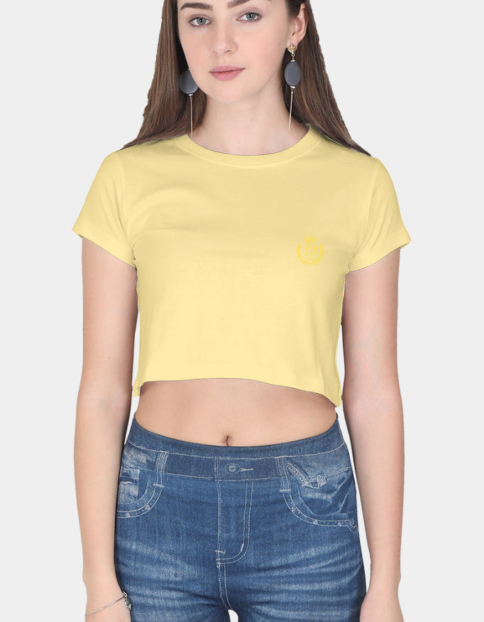 The Crest Crop Top — CozyVora