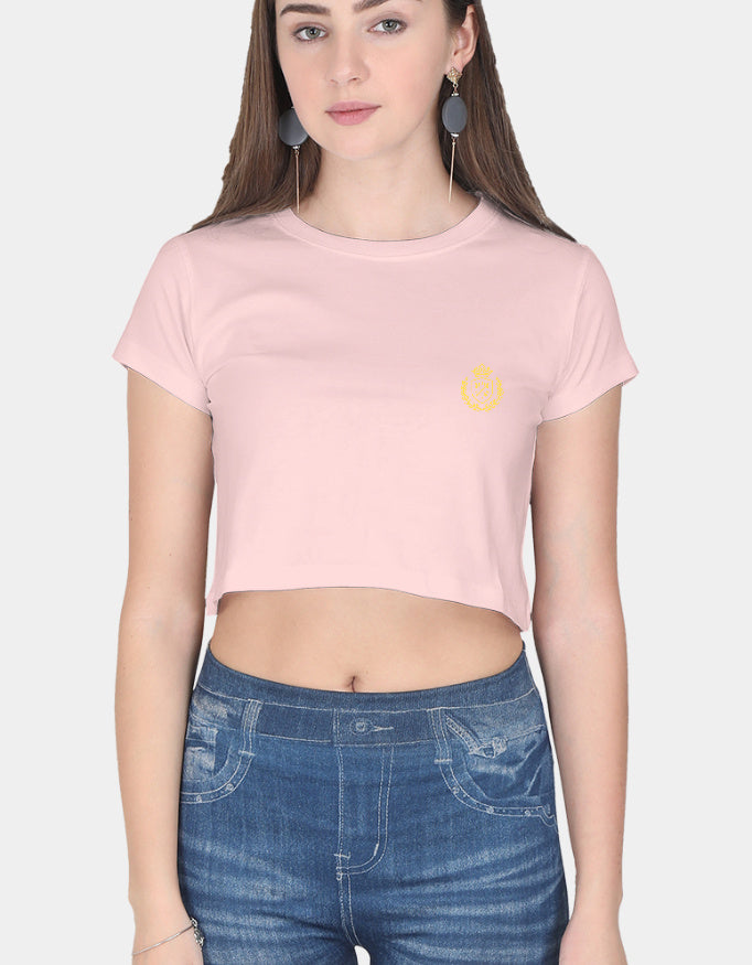 The Crest Crop Top — CozyVora