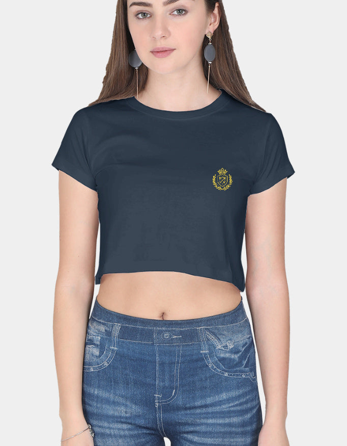 The Crest Crop Top — CozyVora