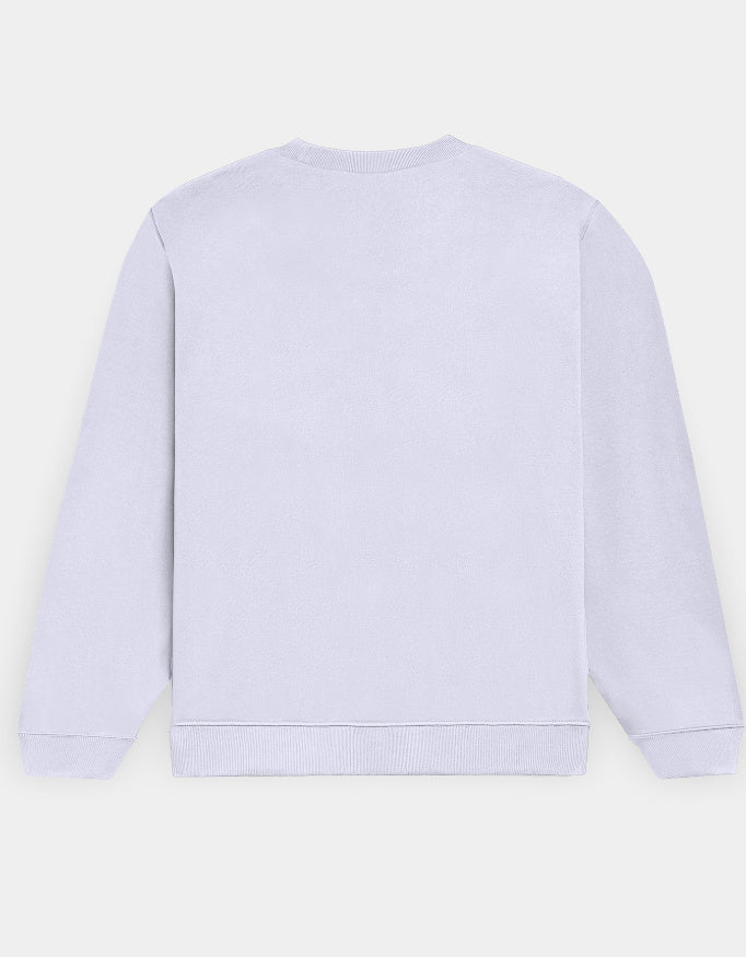 Light purple sweatshirt on a white background
The Crestweight Sweatshirt Lavender