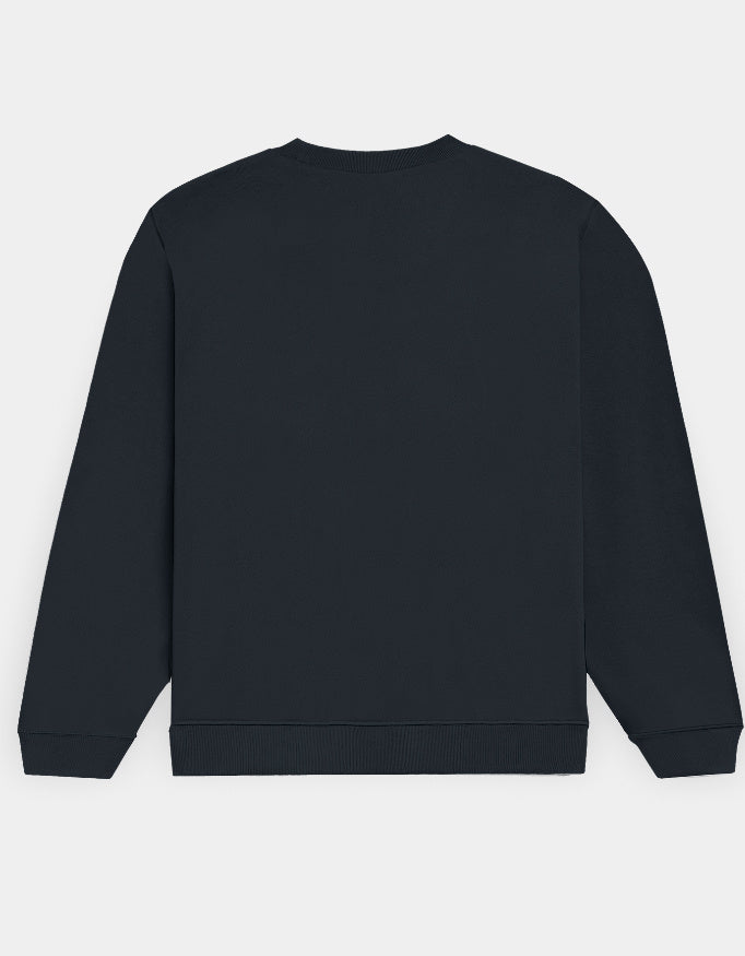 Black sweatshirt on a white background
The_Crestweight_Sweatshirt Navy Blue