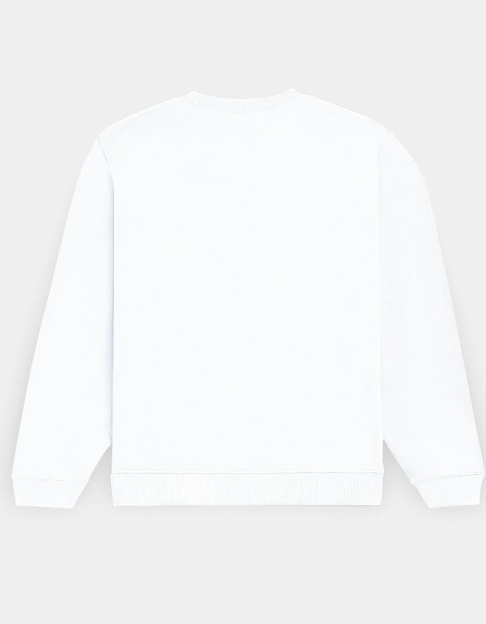 White long-sleeve shirt on a light gray background
The_Crestweight_Sweatshirt White