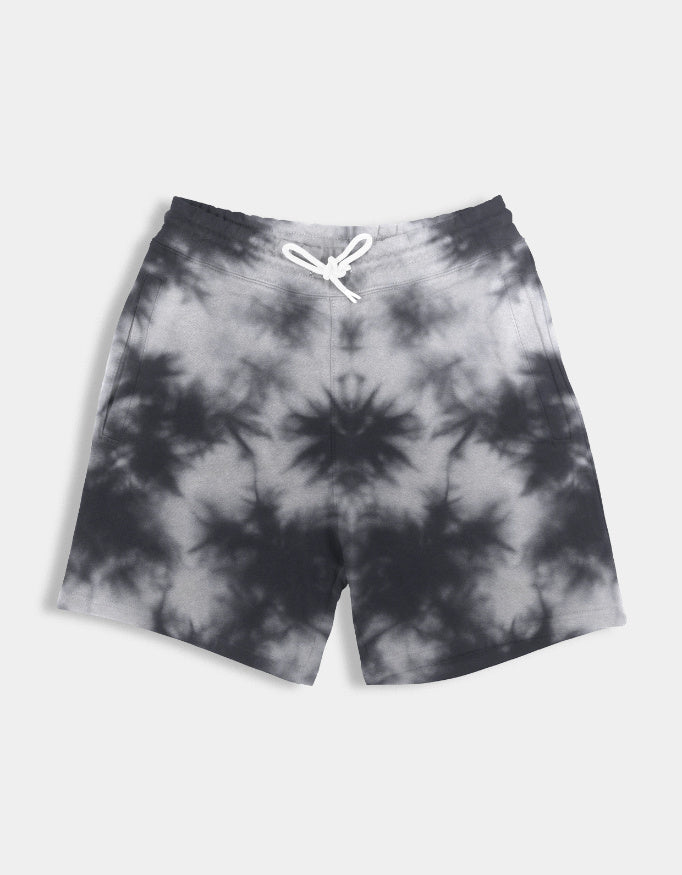 Cloudfade unisex tie dye shorts in premium cotton fleece – CozyVora

Tie-dye shorts on a white background