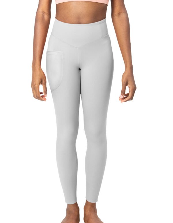 LuxeFlex High-Waist Gym Leggings | With Side Pocket | Minimalist