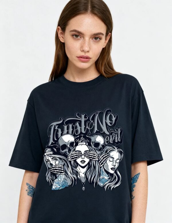 Trust No Evil — Oversized T-Shirt | Femme Edition